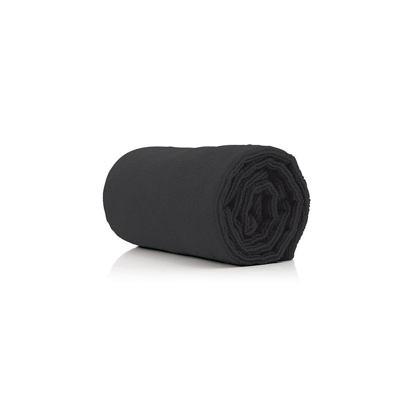 - BIFULL - Toallas Microfibra 73x40 cm NEGRA 10 unidades