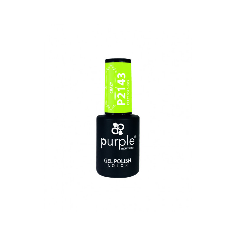 - PURPLE - Esmalte Permanente en Gel Crazy for Shoes P2143 10 ml