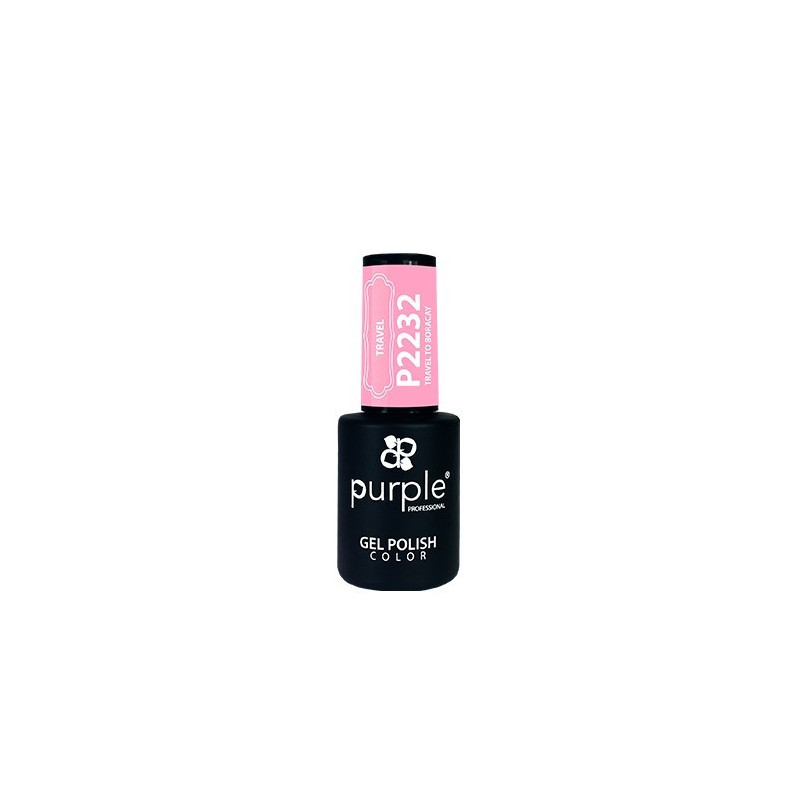 - PURPLE - Esmalte Permanente en Gel Travel To Boracay P2232 10 ml