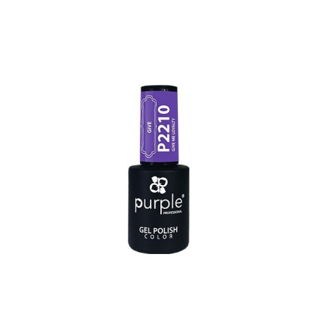 - PURPLE - Esmalte Permanente en Gel Give Me Loyalty P2210 10 ml