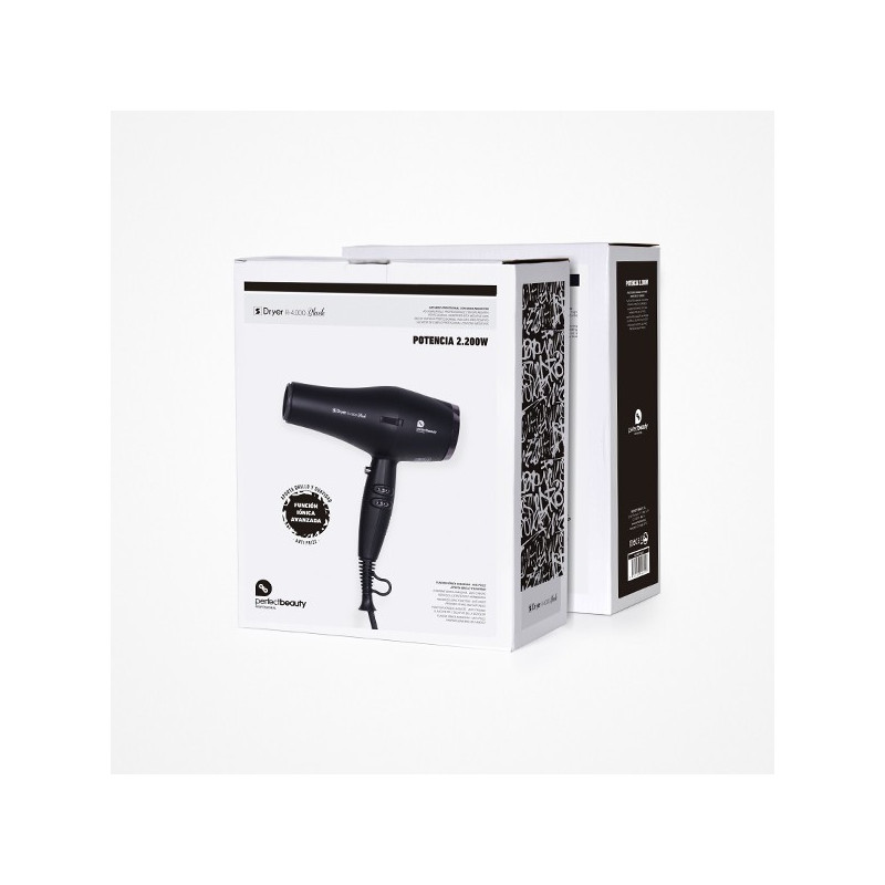 - PERFECT BEAUTY - Secador Dryer R-4000 NEGRO 2200w