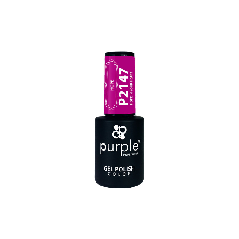 - PURPLE - Esmalte Permanente en Gel Hope in Your Heart P2147 10 ml