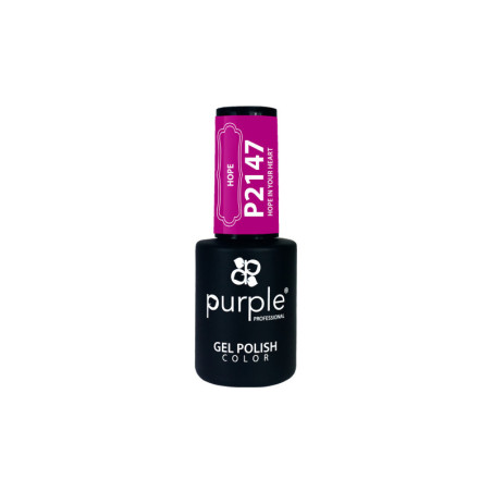 - PURPLE - Esmalte Permanente en Gel Hope in Your Heart P2147 10 ml