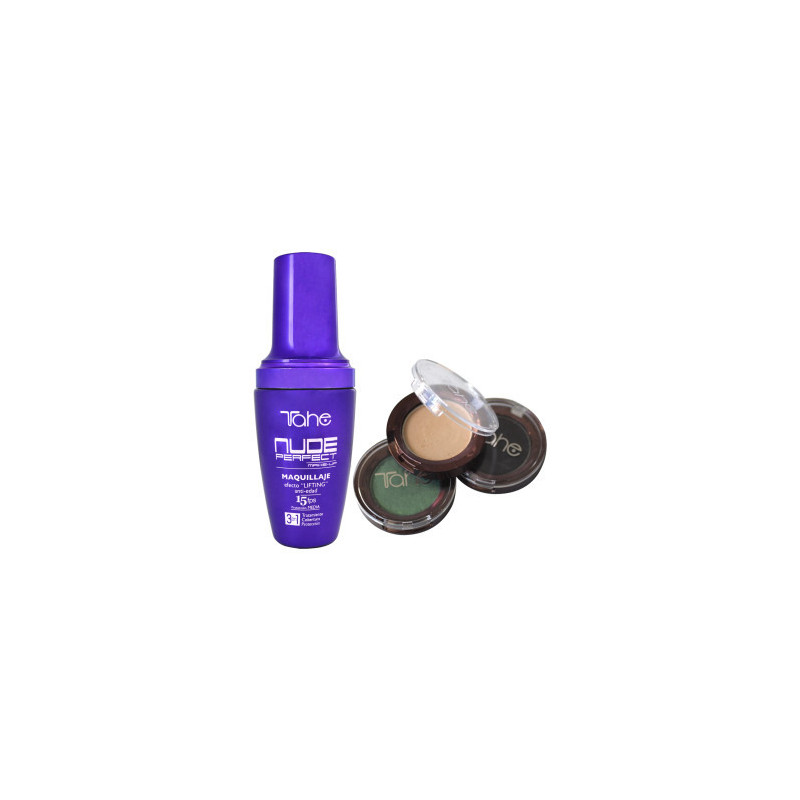 - TAHE - Maquillaje Nude Perfect nº40 40 ml + Sombra de Ojos de regalo