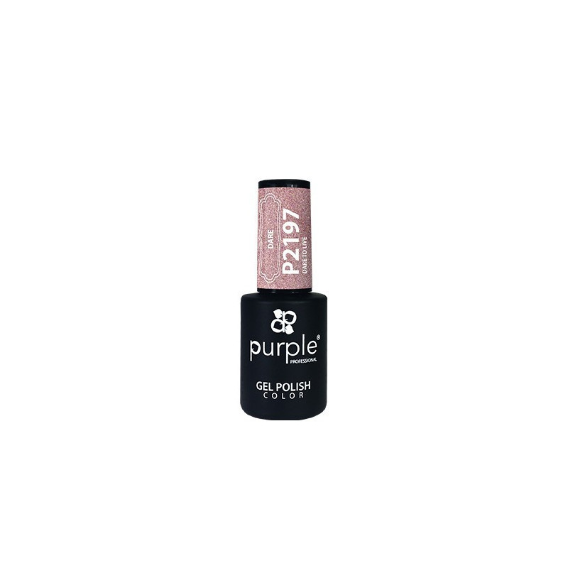 - PURPLE - Esmalte Permanente en Gel Dare To Live P2197 10 ml