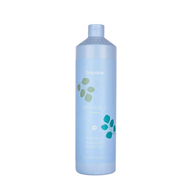 - ECHOSLINE - Champú Balance+ Cabellos Grasos S4+ 1000 ml