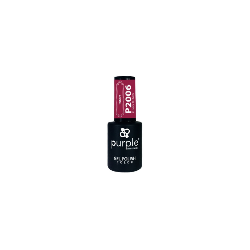 - PURPLE - Esmalte Permanente en Gel Funny Things P2006 10 ml