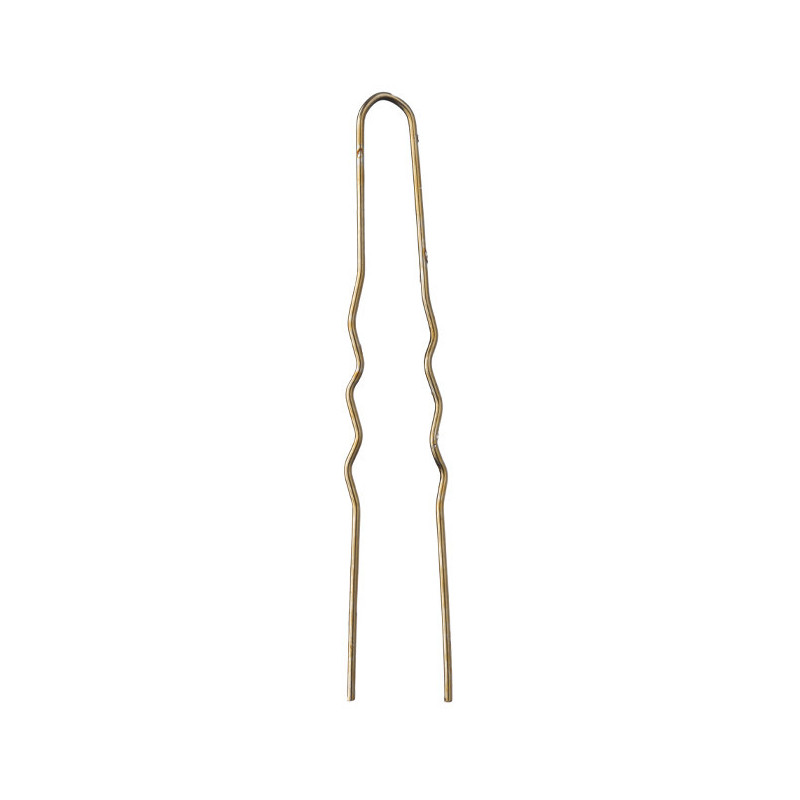 - EUROSTIL - Bolsa 20 horquillas Invisible Bronce 55 mm