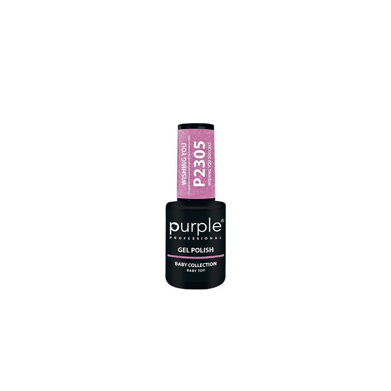- PURPLE - Esmalte Permanente en Gel Wishing You Success P2305 10 ml