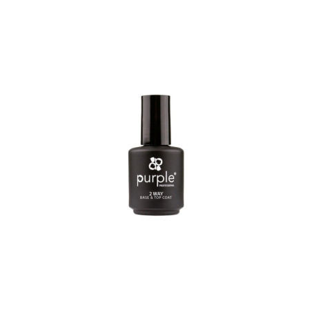 - PURPLE - Base y Top Coat 2 en 1 15 ml