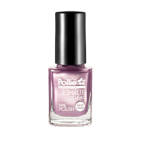 - POLLIE - Esmalte de uñas Lila Perlado 12 ml