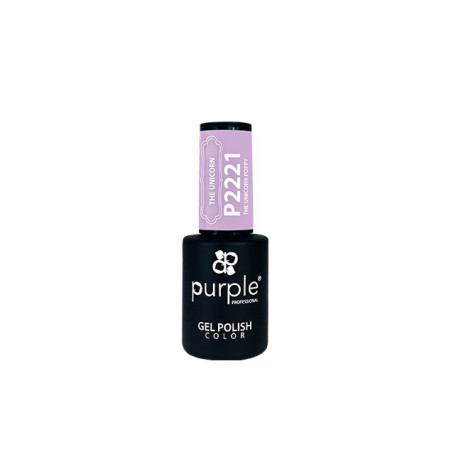 - PURPLE - Esmalte Permanente en Gel The Unicorn Poppy P2221 10 ml