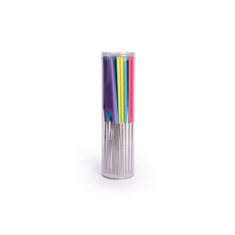 - BIFULL - Peine Púa Metal Colores