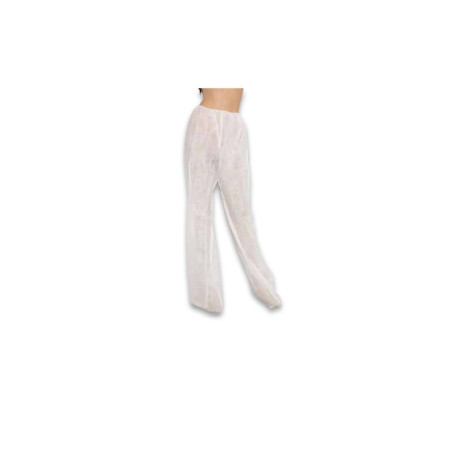 - MDM - Pantalón presoterapia blanco PLASTIFICADO individual