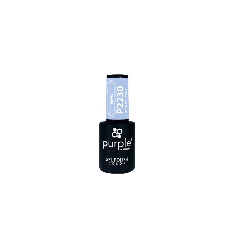 - PURPLE - Esmalte Permanente en Gel Travel To Mykonos P2230 10 ml