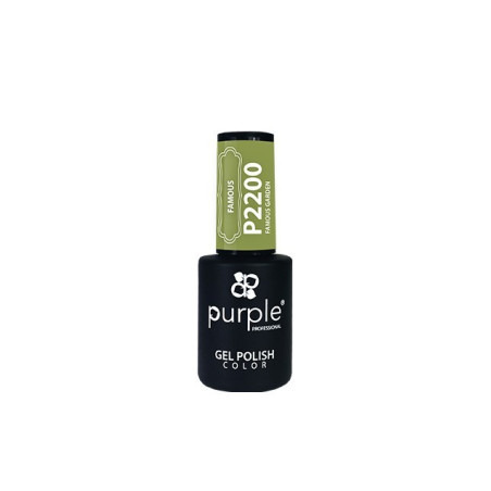 - PURPLE - Esmalte Permanente en Gel Famous Garden P2200 10 ml