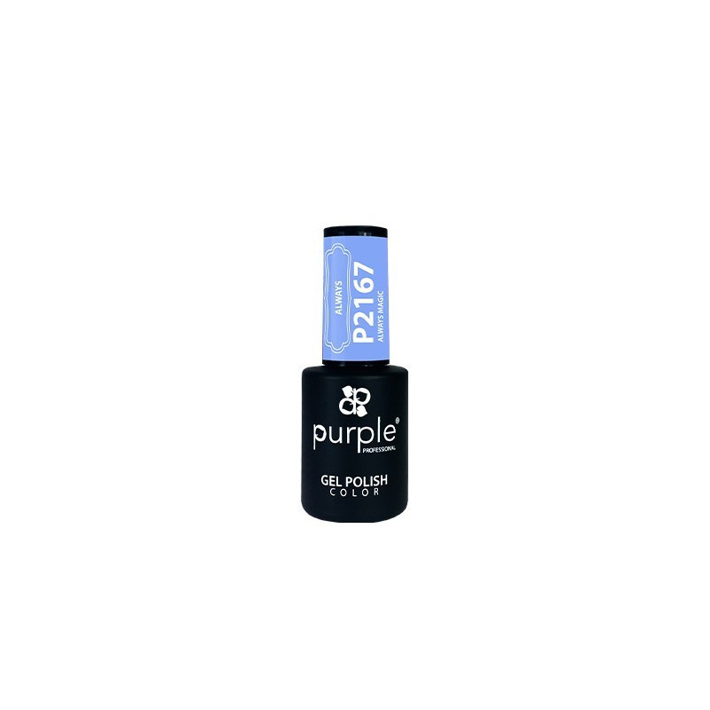 - PURPLE - Esmalte Permanente en Gel Always Magic P2167 10 ml