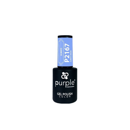 - PURPLE - Esmalte Permanente en Gel Always Magic P2167 10 ml