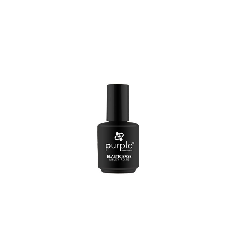 - PURPLE - Elastic Base MILKY ROSE 15 ml
