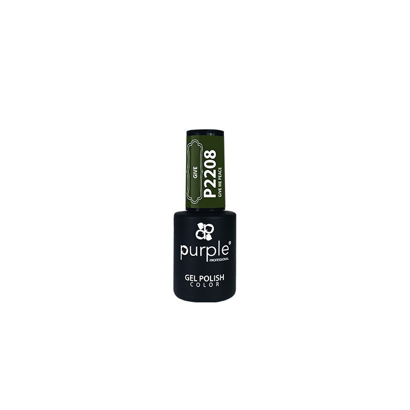 - PURPLE - Esmalte Permanente en Gel Give Me Peace P2208 10 ml