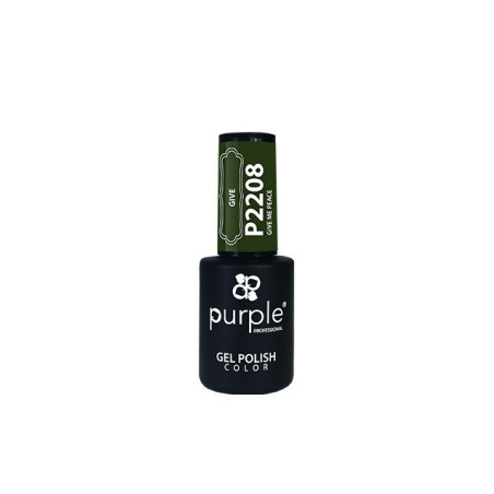 - PURPLE - Esmalte Permanente en Gel Give Me Peace P2208 10 ml