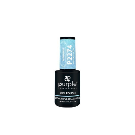 - PURPLE - Esmalte Permanente en Gel Wonderful Ocean P2274 10 ml