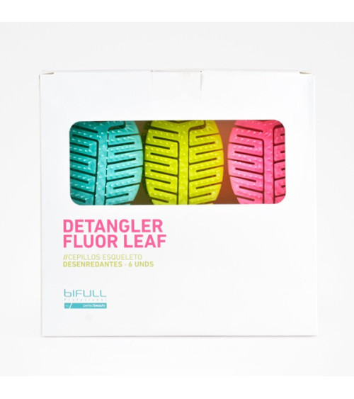- BIFULL - Expositor Cepillos Esqueleto Desenredantes FLUOR 6 unidades