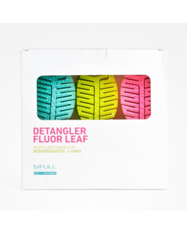 - BIFULL - Expositor Cepillos Esqueleto Desenredantes FLUOR 6 unidades