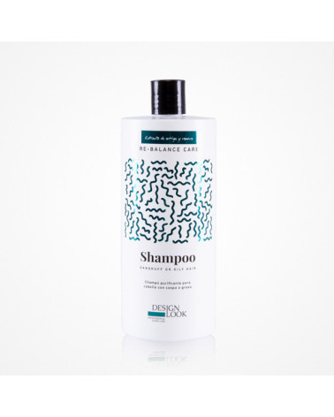 - DESIGN LOOK - Champú Re-Balance Purificante Cabellos Caspa y Grasa 1000 ml
