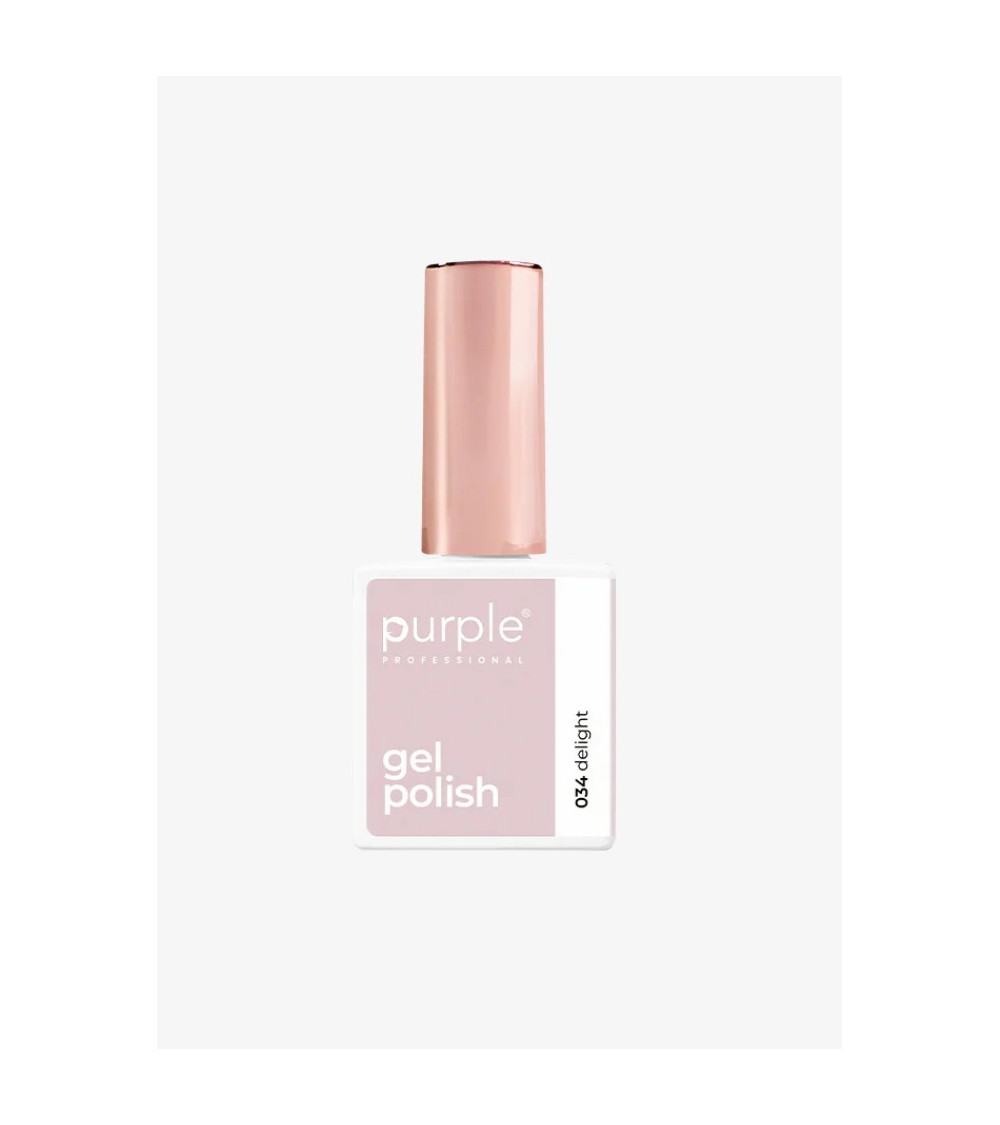 - PURPLE - Esmalte Permanente en Gel Delight 034 10 ml