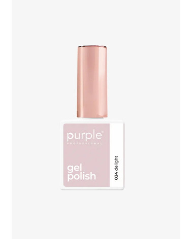 - PURPLE - Esmalte Permanente en Gel Delight 034 10 ml
