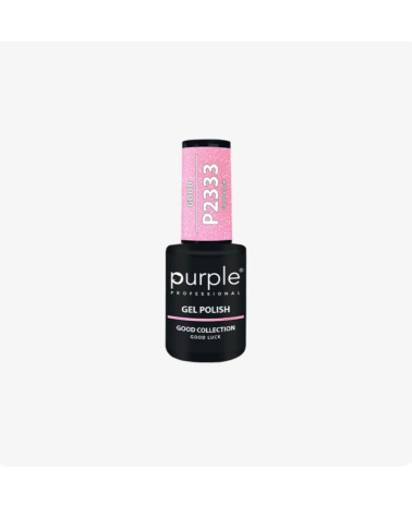 - PURPLE - Esmalte Permanente en Gel Good Luck P2333 10 ml
