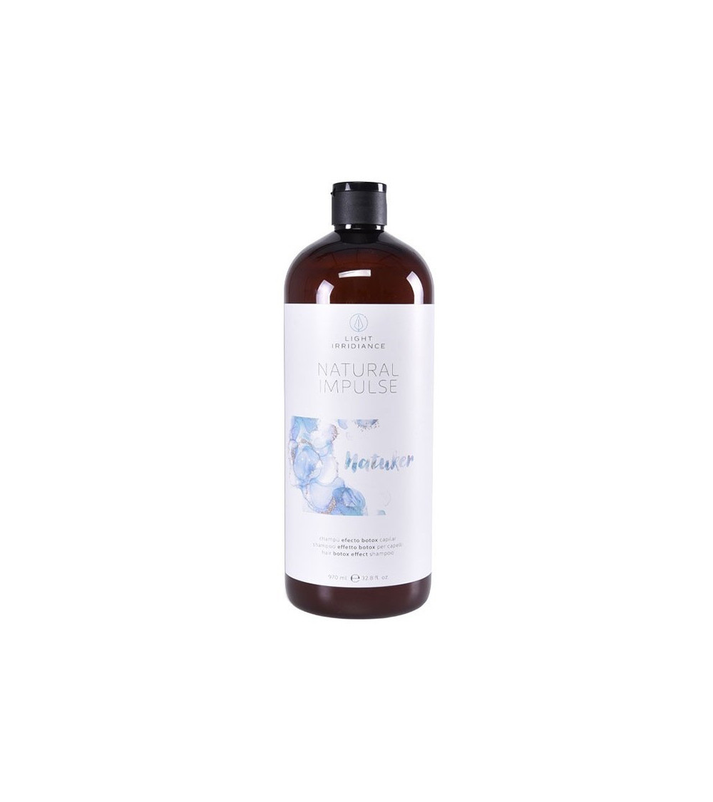 - LIGHT IRRIDIANCE - Champú NATURAL IMPULSE Efecto Botox Capilar Natuker 970 ml