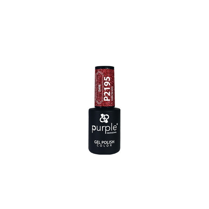 - PURPLE - Esmalte Permanente en Gel Dare To Love P2195 10 ml