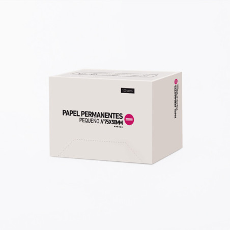 - BIFULL - Papel para permanentes pequeño 100 unidades