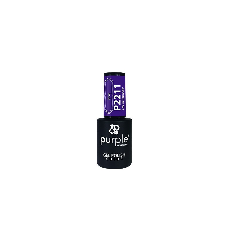 - PURPLE - Esmalte Permanente en Gel Give Me Friendship P2211 10 ml