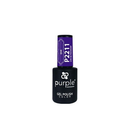 - PURPLE - Esmalte Permanente en Gel Give Me Friendship P2211 10 ml