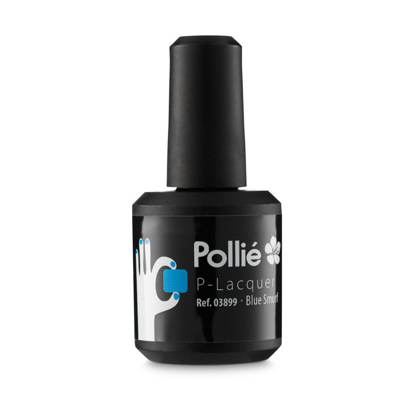 - POLLIE - Esmalte semi-permanente P-Laquer Blue Smurf 15 ml