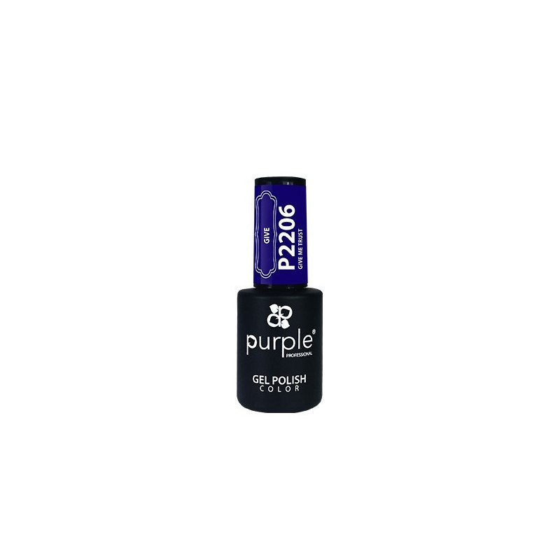 - PURPLE - Esmalte Permanente en Gel Give Me Trust P2206 10 ml
