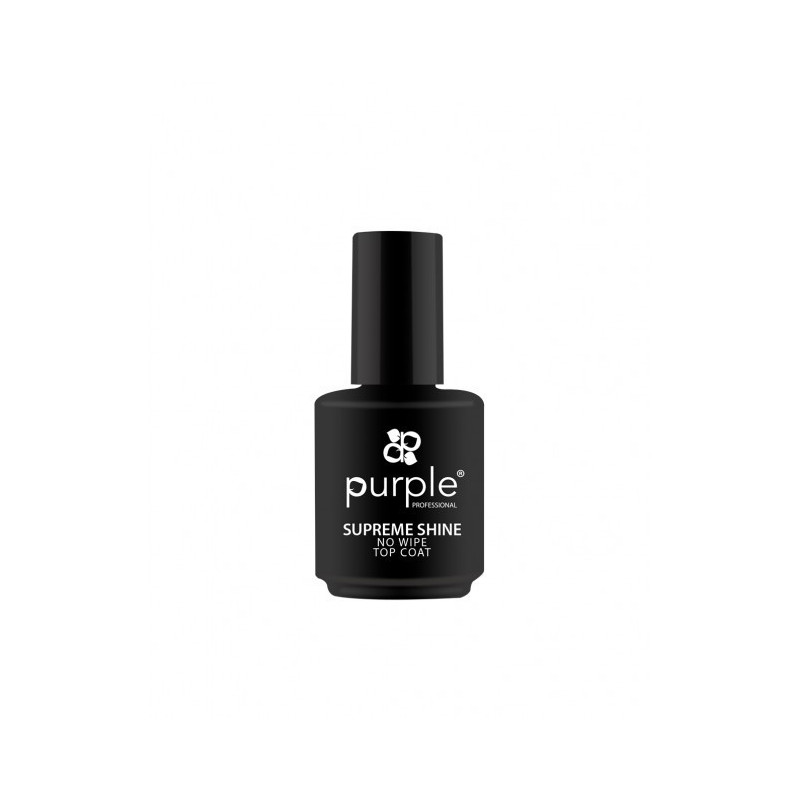- PURPLE - Supreme Shine NO WIPE Top Coat 15 ml