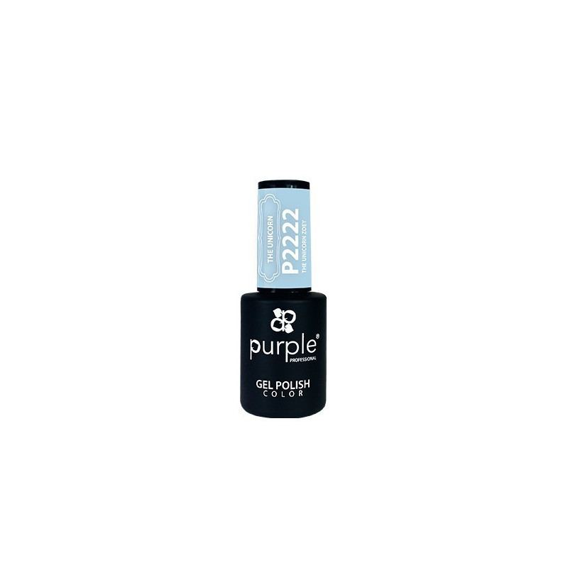 - PURPLE - Esmalte Permanente en Gel The Unicorn Zoey P2222 10 ml