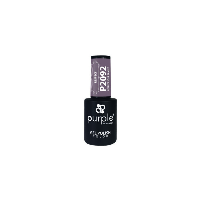 - PURPLE - Esmalte Permanente en Gel Respect Your Planet P2092 10 ml