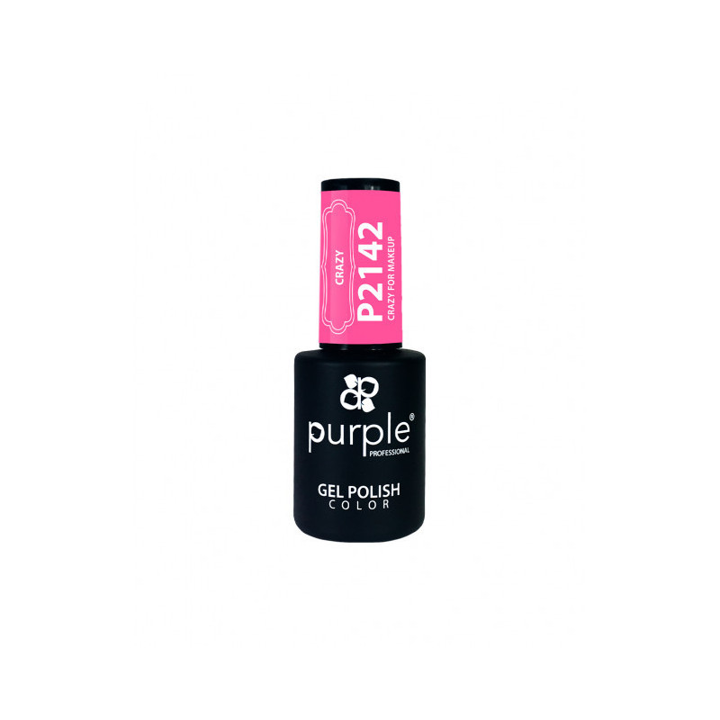 - PURPLE - Esmalte Permanente en Gel Crazy for Makeup P2142 10 ml