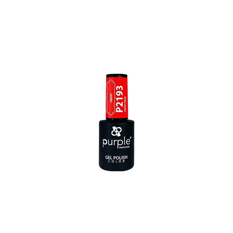 - PURPLE - Esmalte Permanente en Gel I Want Peace P2193 10 ml
