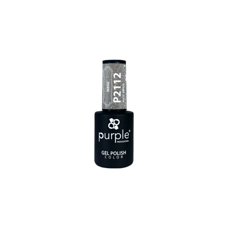 - PURPLE - Esmalte Permanente en Gel Magic Mirror P2112 10 ml