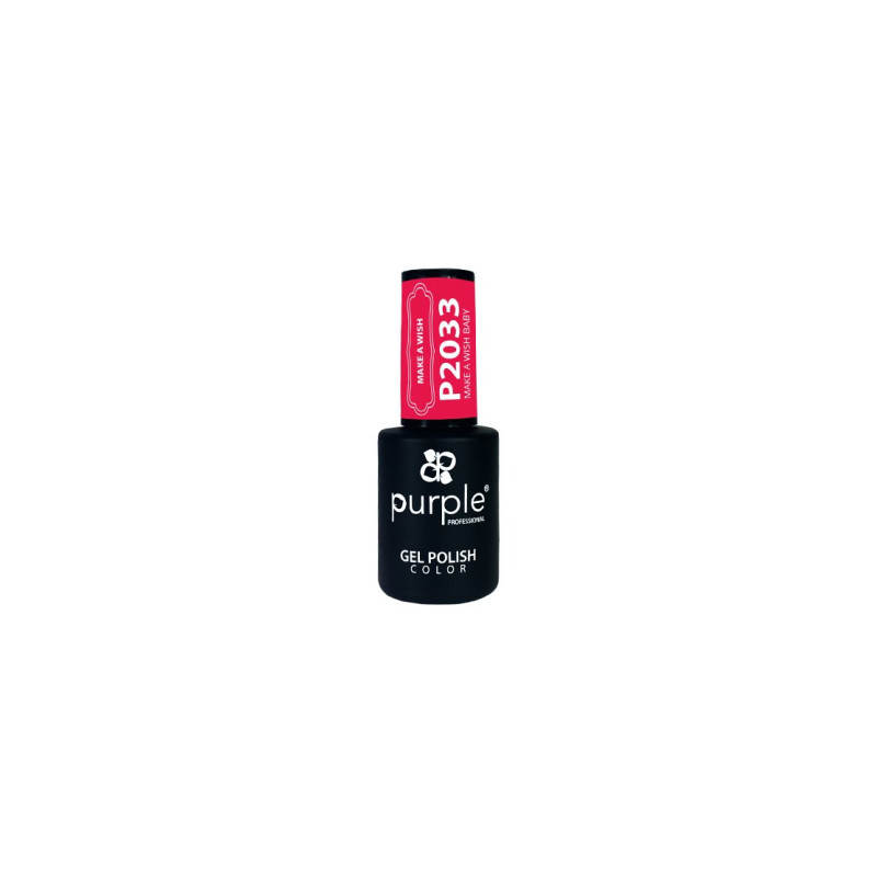 - PURPLE - Esmalte Permanente en Gel Make a Wish Baby P2033 10 ml