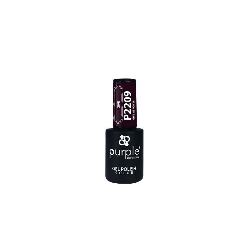 - PURPLE - Esmalte Permanente en Gel Give Me Power P2209 10 ml