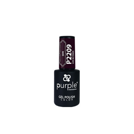 - PURPLE - Esmalte Permanente en Gel Give Me Power P2209 10 ml