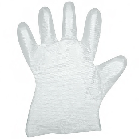 Guantes de Plástico Polietileno 100 unidades