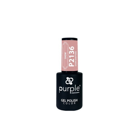 - PURPLE - Esmalte Permanente en Gel Show Gratitude P2136 10 ml